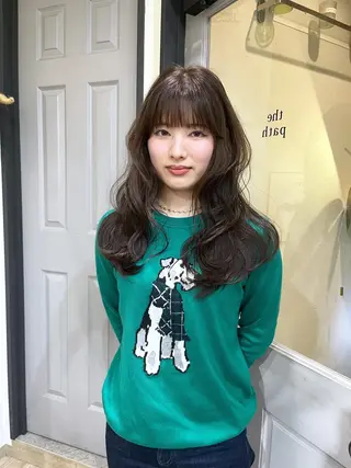 ロング 韓国アンニュイ/ アミのヘアスタイル