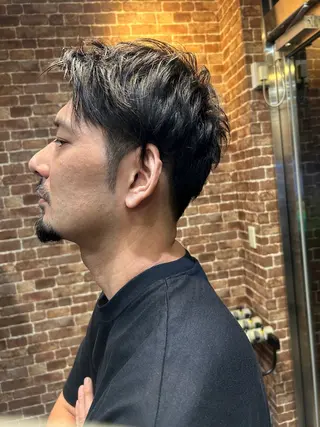 ショート メンズ 久木原 ゆりのヘアスタイル