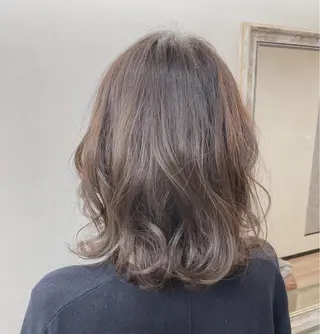 ミディアム カラー TOWA 野村　コウダイのヘアスタイル