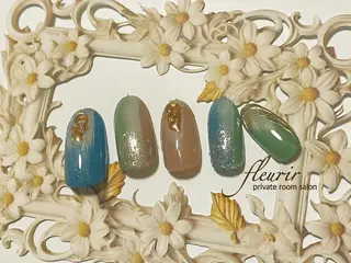 ネイル フルリール 【プライベートサロンのネイルデザイン