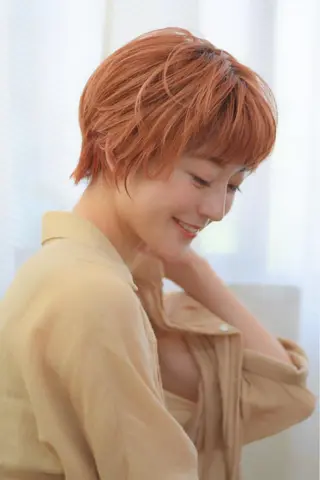 ショート カラー ショートヘア、ボブ こやさん　コヤマのヘアスタイル