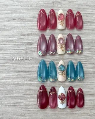 ネイル lynétte 那覇ネイルサロンのネイルデザイン