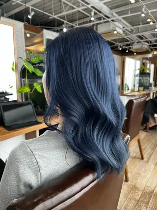 セミロング メンズパーマ特化⚡️ 中村 駿のヘアスタイル