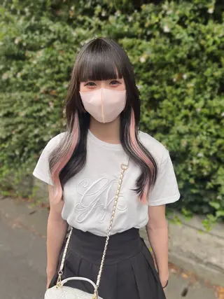 セミロング 韓国ヘア🇰🇷 RYOTAのヘアスタイル