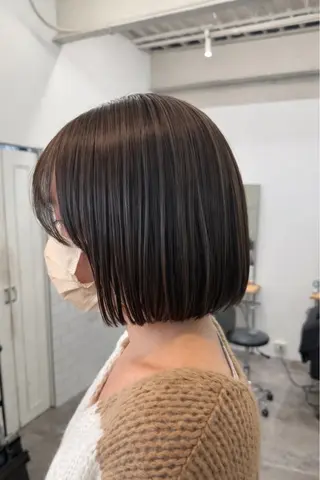 ショート バレイヤージュモデル 募集👒ヨンスクのヘアスタイル