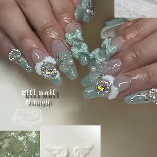 ネイル lili.nail y2k/長さ出しのネイルデザイン
