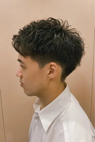 ショート メンズ 山田 哲平のヘアスタイル
