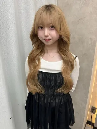 ロング カラー モテ💖愛され🫶 とわのヘアスタイル