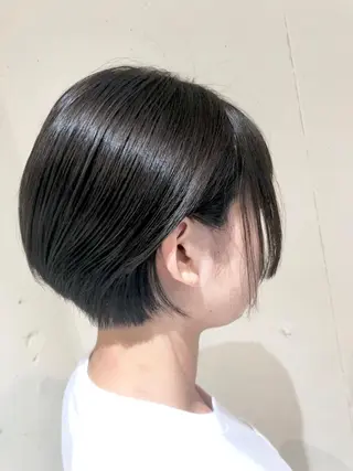 ショート カラー パーマ ヘアアレンジ 【ツヤ髪美容師】 ツダケイスケのヘアスタイル