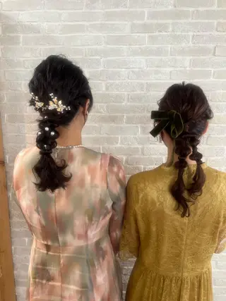 ロング ヘアアレンジ Topstylist YUKIのヘアスタイル