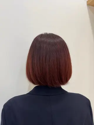 ミディアム カラー 大塚 しおりのヘアスタイル