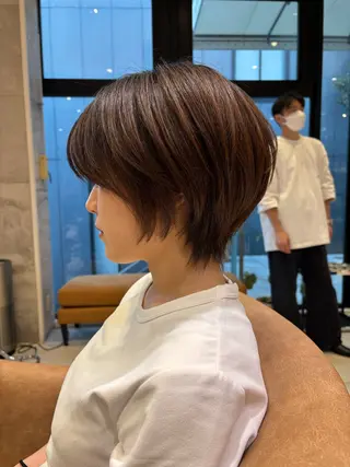 ショート 大人ショート特化/ カットモデル/表参道のヘアスタイル