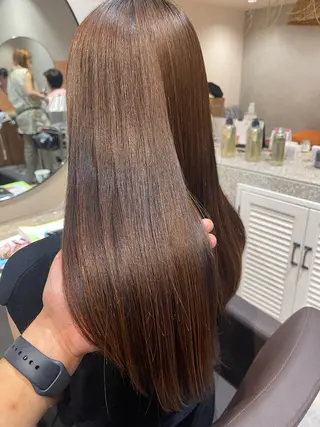 ロング 髪質改善×艶髪 斉藤 勝のヘアスタイル