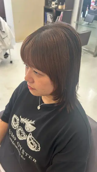 ミディアム 保科 椎奈のヘアスタイル