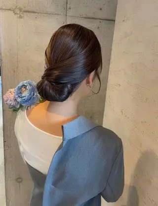 ロング ヘアアレンジ 美髪× ヘアセット✨Araiのヘアスタイル