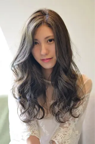 セミロング カラー ヘアアレンジ GiseL天神カラー 髪質改善/ブリーチのヘアスタイル