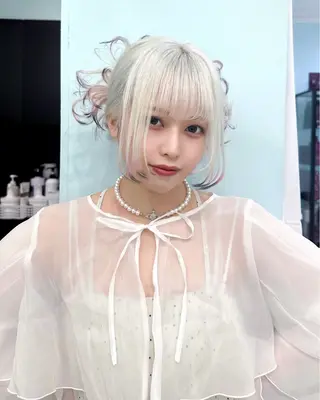 ロング カラー 🪞ダメージレス艶 🪞れいのヘアスタイル