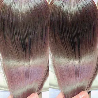 ロング カラー 韓国風🇰🇷うる艶 レイヤー/海青🫧のヘアスタイル