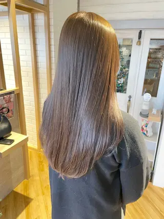 ロング カラー 杉村 未来のヘアスタイル