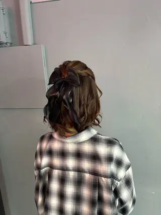 ヘアアレンジ 新垣 杏凜のヘアスタイル