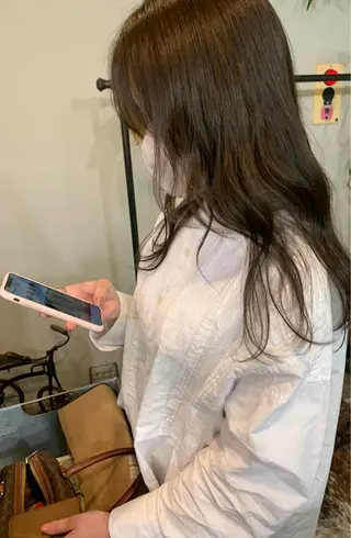 ロング ボブ/顔まわりカット 💫大澤奈緒美のヘアスタイル