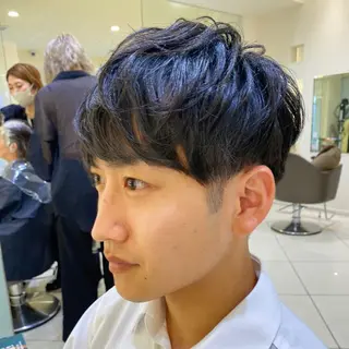 パーマ メンズ 【髪質改善】 梅田　聡のヘアスタイル