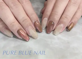 ネイル PURE BLUE NAILのネイルデザイン