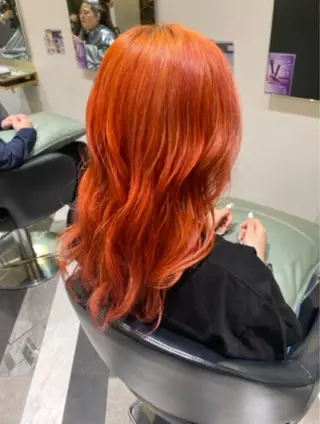 ロング 🫧透明感カラーレイ ヤースタイル松浦元海のヘアスタイル