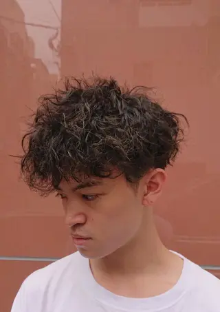 メンズ パーマ 「sumi」 AMIのヘアスタイル