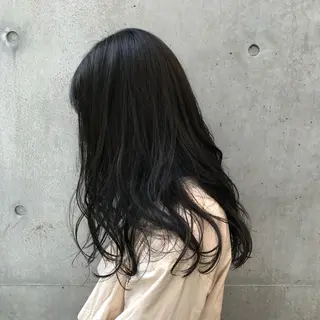 ロング 暗髪とオリーブ🌿 渡辺拓人のヘアスタイル