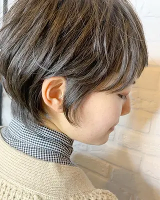 ショート パーマ 艶髪・酸性ストレート フリツのヘアスタイル