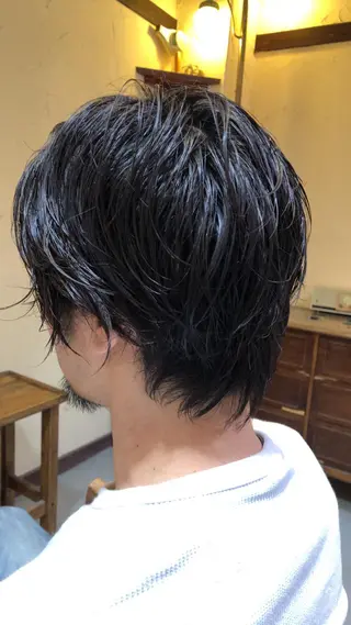 パーマ メンズ 山下 尚美のヘアスタイル