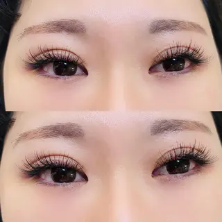 マツエク・マツパ AURORA RINAのマツエク・マツパデザイン