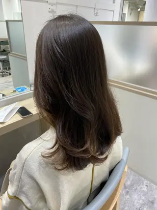 ミディアム カラー LOVESTOIKE 堂本のヘアスタイル