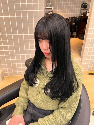 ロング カラー 💖札幌カラー 指名No.1💖玲奈のヘアスタイル