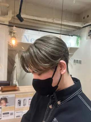 ミディアム パーマ メンズ メンズカットパーマ ✂️ JOYAのヘアスタイル