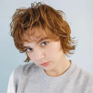 ミディアム カラー パーマ ヘアアレンジ メンズ キッズ ネイル マツエク・マツパ 横浜Bob美容師🤎 ERINAのヘアスタイル