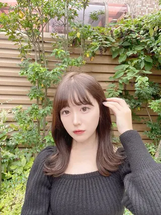 セミロング 💠悩み解決美容師 💠シュンヤのヘアスタイル