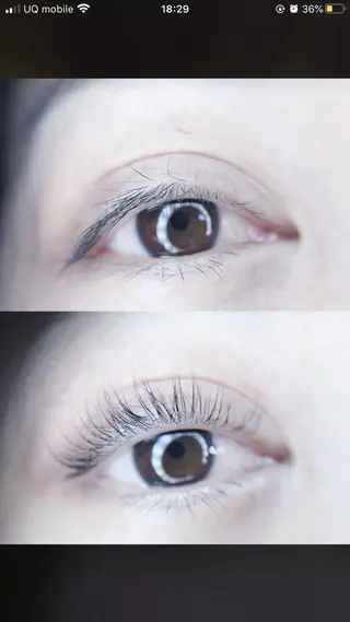 マツエク・マツパ Cute beauty2のマツエク・マツパデザイン