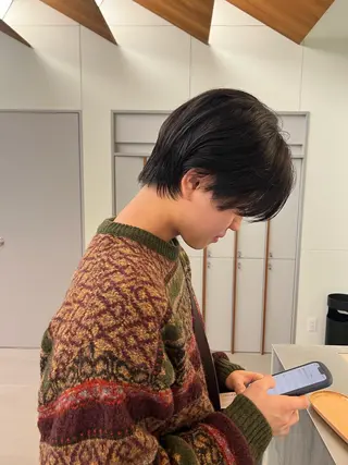 メンズ 柔らかいカラー🎀 rinaのヘアスタイル