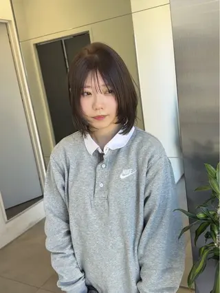 ミディアム 韓国ヘア🇰🇷 スズキのヘアスタイル
