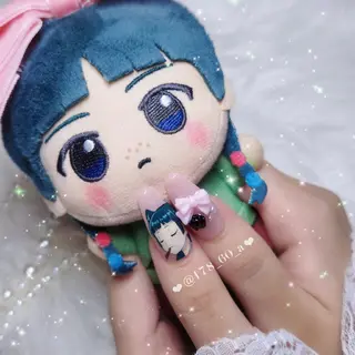 ネイル HAPPINAS🎀  れん🖤痛ネイルのネイルデザイン