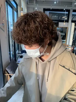 パーマ 山本 晶大のヘアスタイル