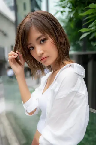 ミディアム カラー 韓国ヘア 店長NEGIのヘアスタイル