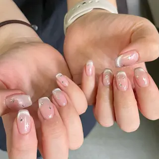 ネイル By moonネイル 🌷ワンホン/韓国風のネイルデザイン