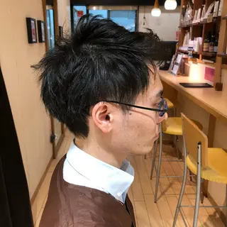 メンズ 松﨑 亜々人のヘアスタイル