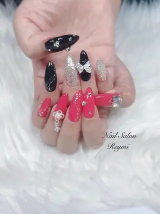 ロング 佐藤 帆乃香のネイルデザイン
