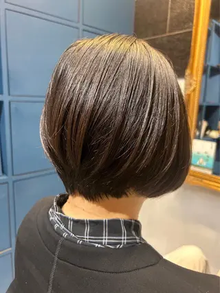 ショート 艶髪 藤原まいこのヘアスタイル