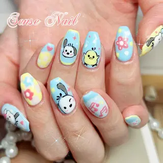 ネイル ヘアアレンジ メンズ キッズ マツエク・マツパ アイブロウ 🎀Sense Nail渋谷店🎀のネイルデザイン