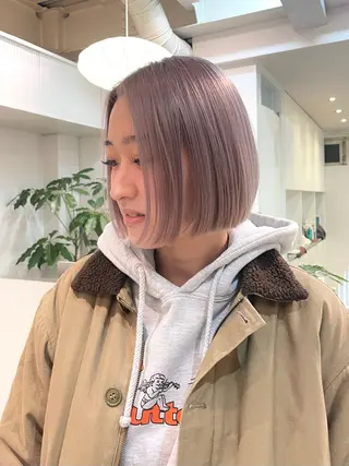 ミディアム カラー 🪅ブリーチカラー 🪅琉羽Ruuのヘアスタイル